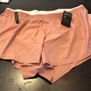 Women’s NETS Nike shorts 2X DRI-FIT Blush Pink